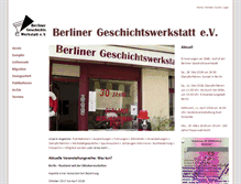 Tablet Screenshot of berliner-geschichtswerkstatt.de